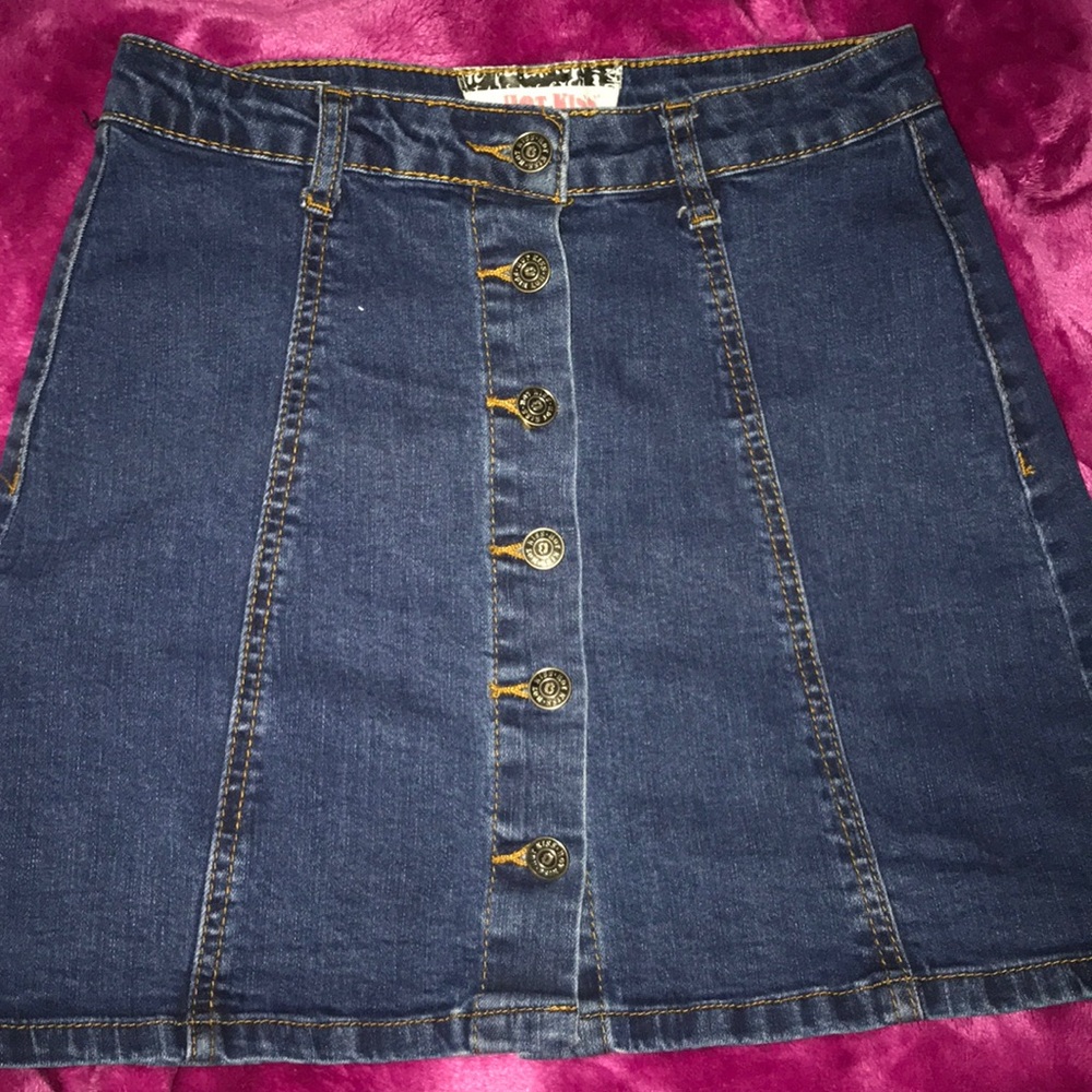 Denim skirt
